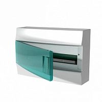 Распределительный шкаф Mistral41, 18 мод., IP41, навесной, термопласт, зеленая дверь |  код. 1SPE007717F0820 |  ABB